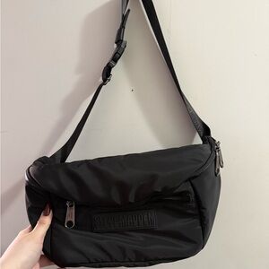 Steve Madden Black Belt Bag